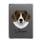 Stabyhoun Personalised Apple iPad Grey Case