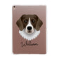Stabyhoun Personalised Apple iPad Rose Gold Case