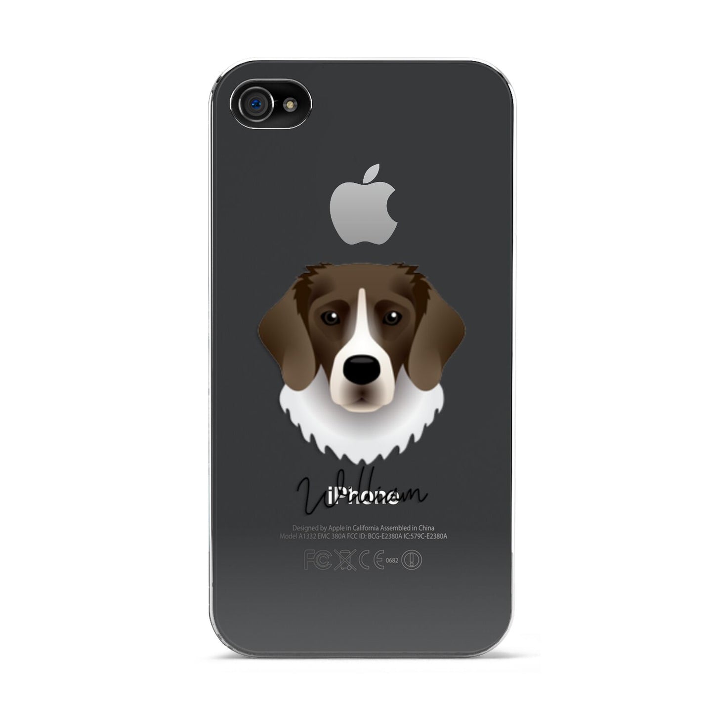 Stabyhoun Personalised Apple iPhone 4s Case