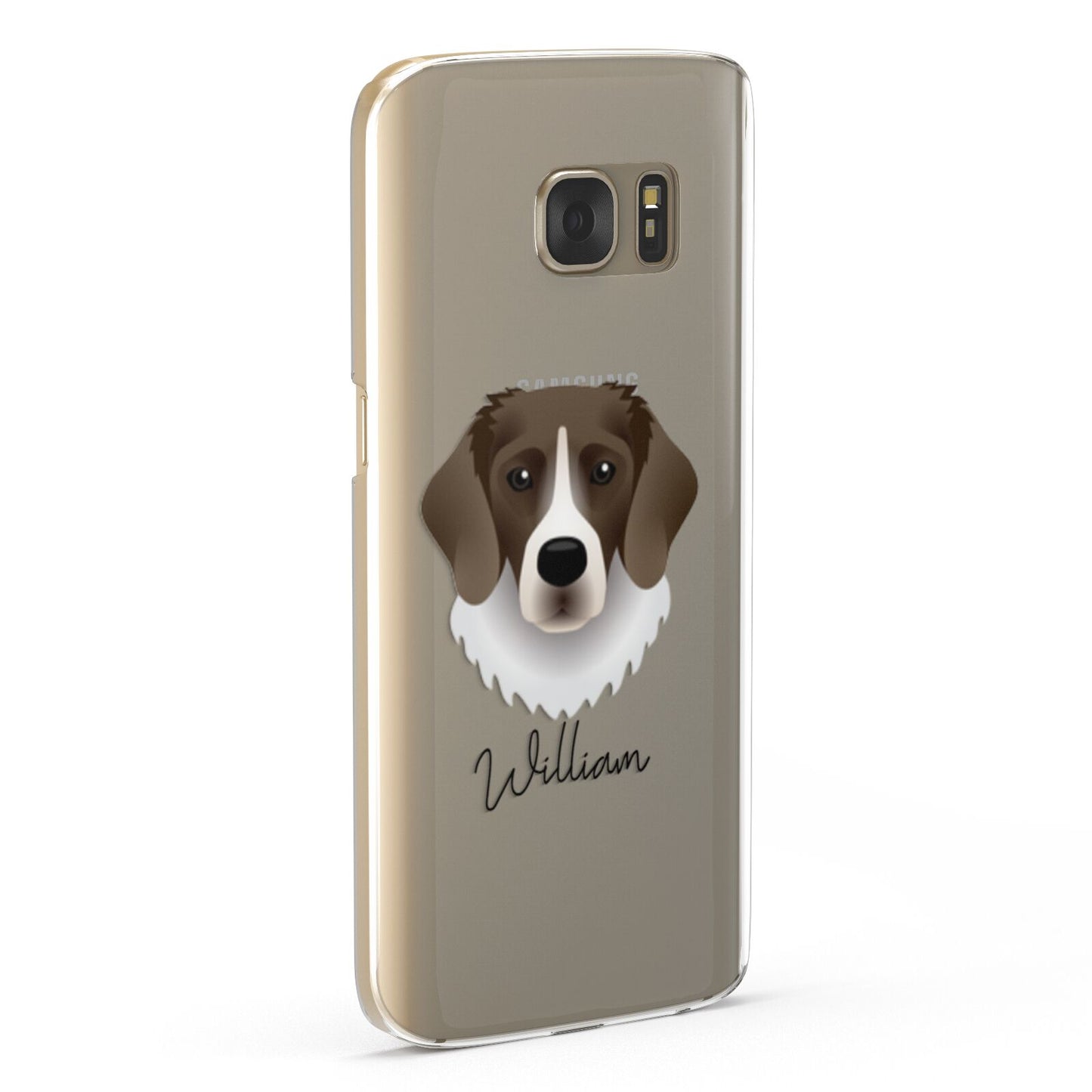 Stabyhoun Personalised Samsung Galaxy Case Fourty Five Degrees