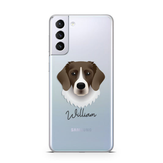 Stabyhoun Personalised Samsung S21 Plus Phone Case