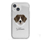 Stabyhoun Personalised iPhone 13 Mini TPU Impact Case with White Edges