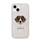 Stabyhoun Personalised iPhone 14 Glitter Tough Case Starlight