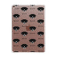Staffador Icon with Name Apple iPad Rose Gold Case