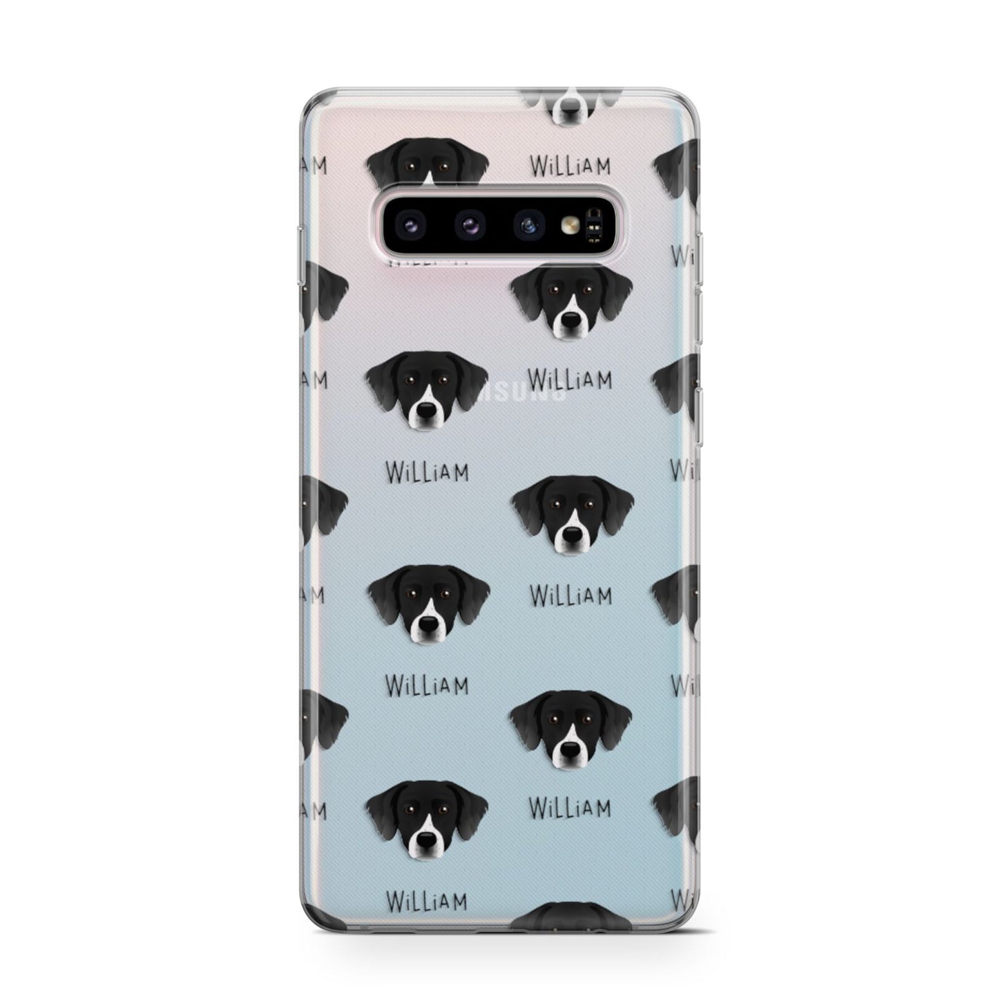 Staffador Icon with Name Samsung Galaxy S10 Case