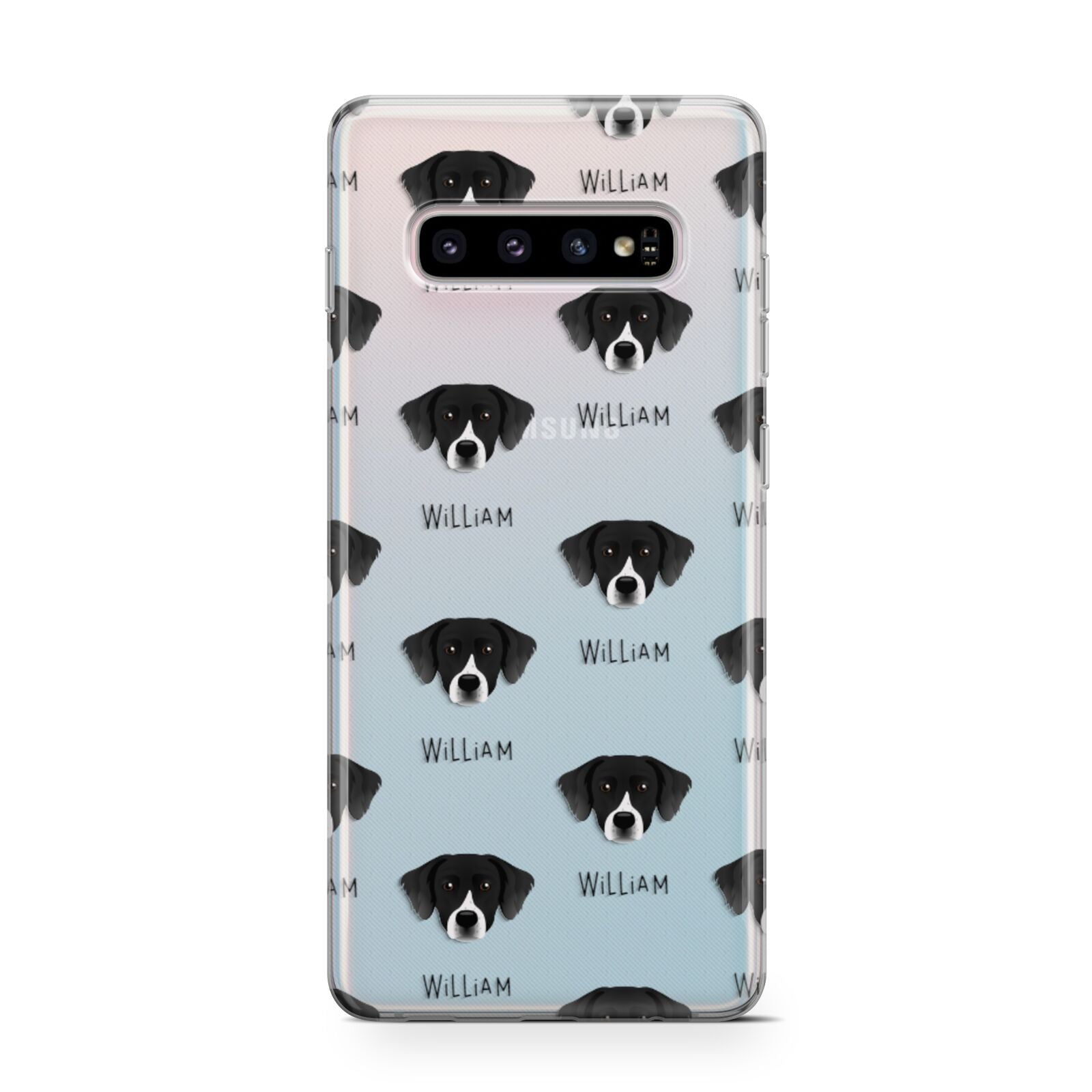 Staffador Icon with Name Samsung Galaxy S10 Case