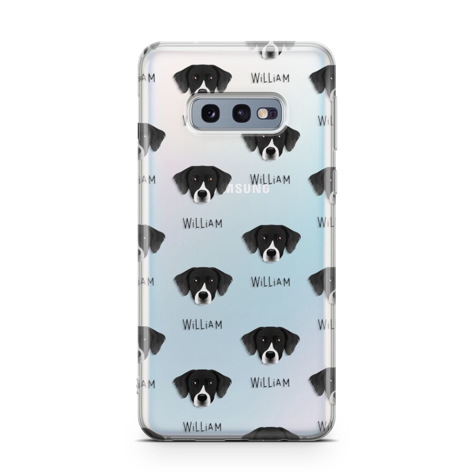 Staffador Icon with Name Samsung Galaxy S10E Case