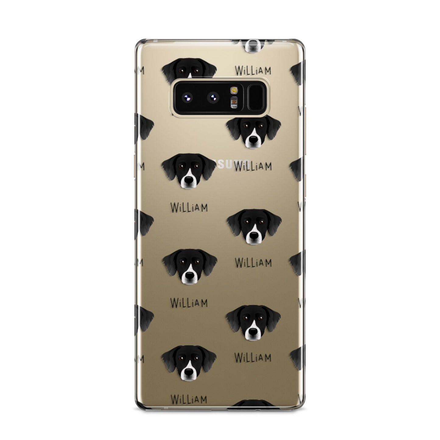 Staffador Icon with Name Samsung Galaxy S8 Case