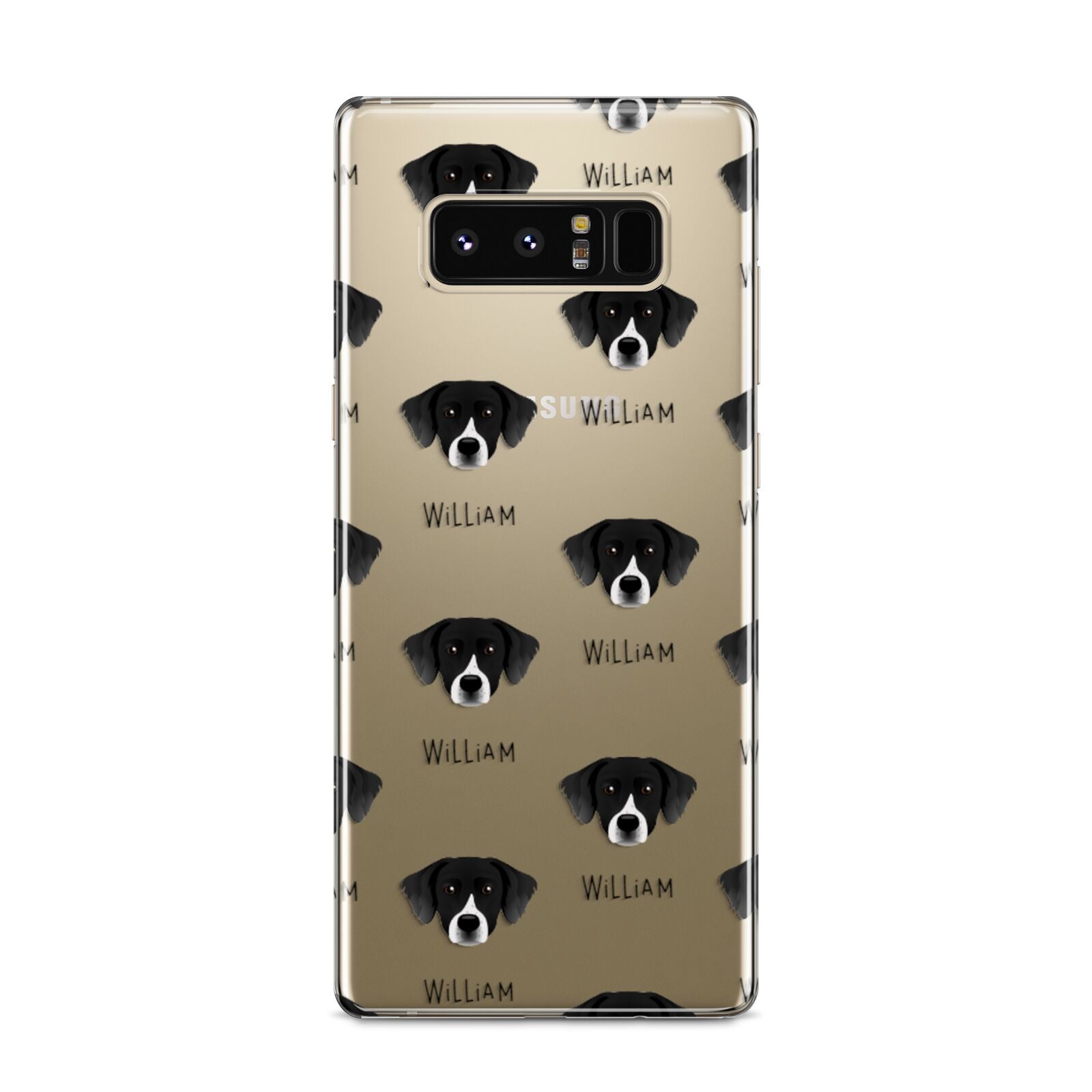Staffador Icon with Name Samsung Galaxy S8 Case