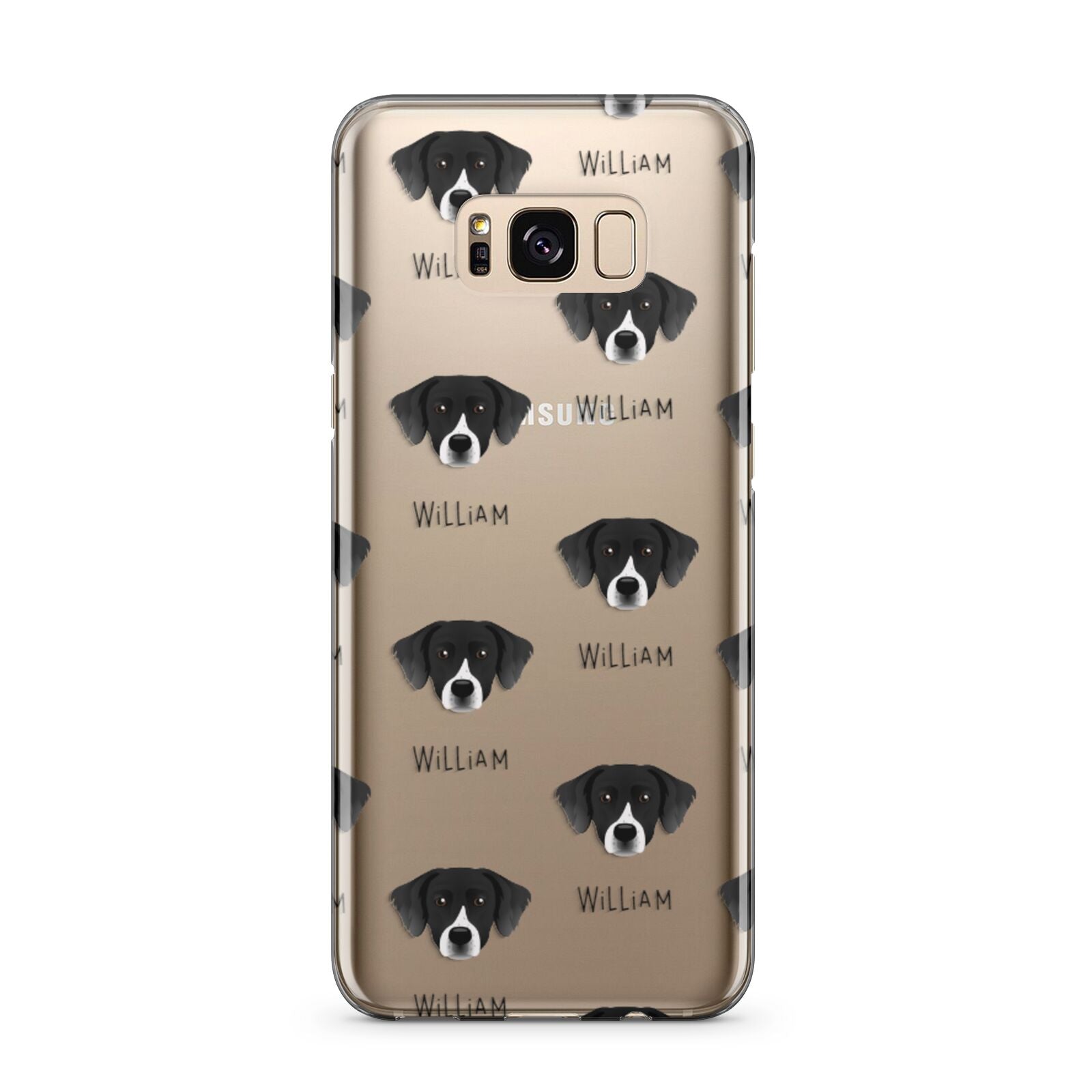 Staffador Icon with Name Samsung Galaxy S8 Plus Case