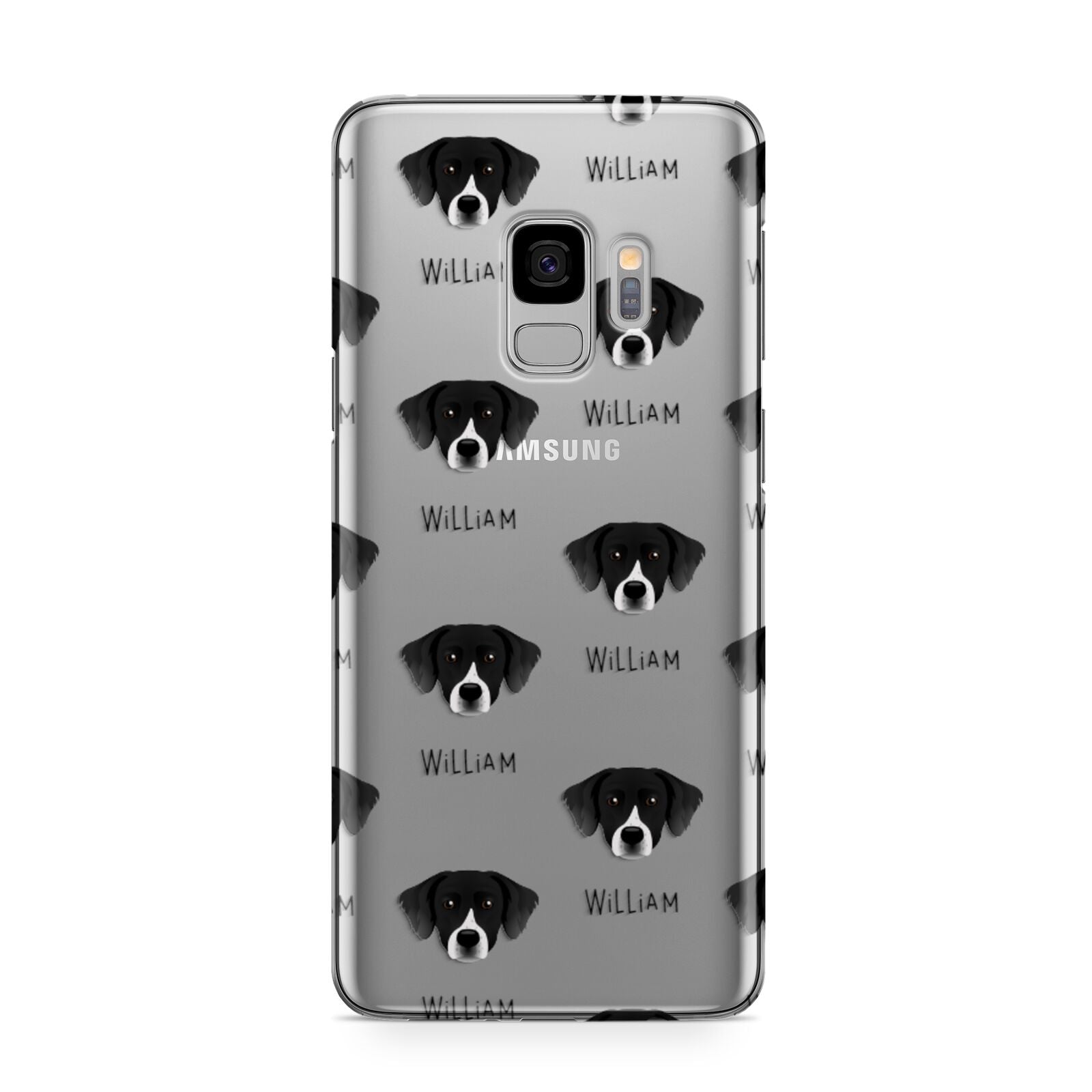 Staffador Icon with Name Samsung Galaxy S9 Case