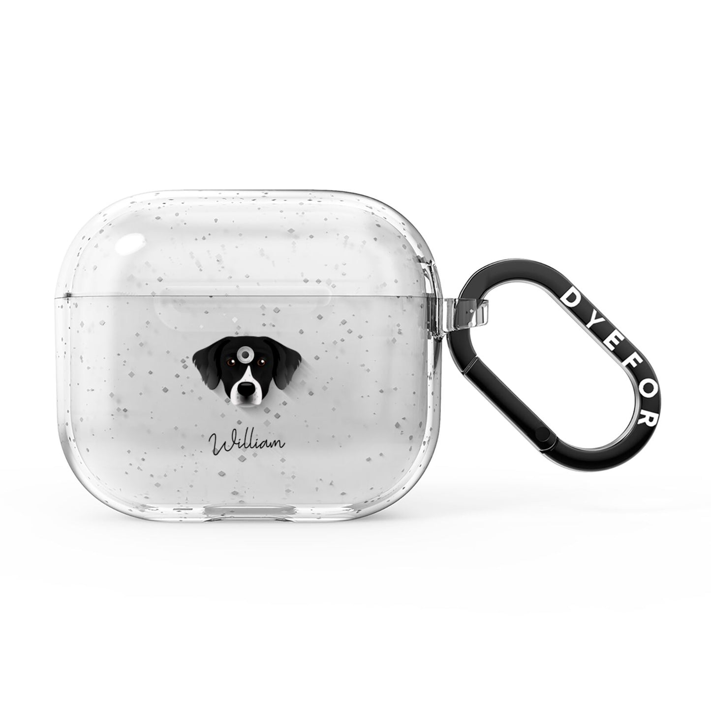 Staffador Personalised AirPods Glitter Case 3rd Gen