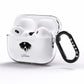 Staffador Personalised AirPods Pro Clear Case Side Image