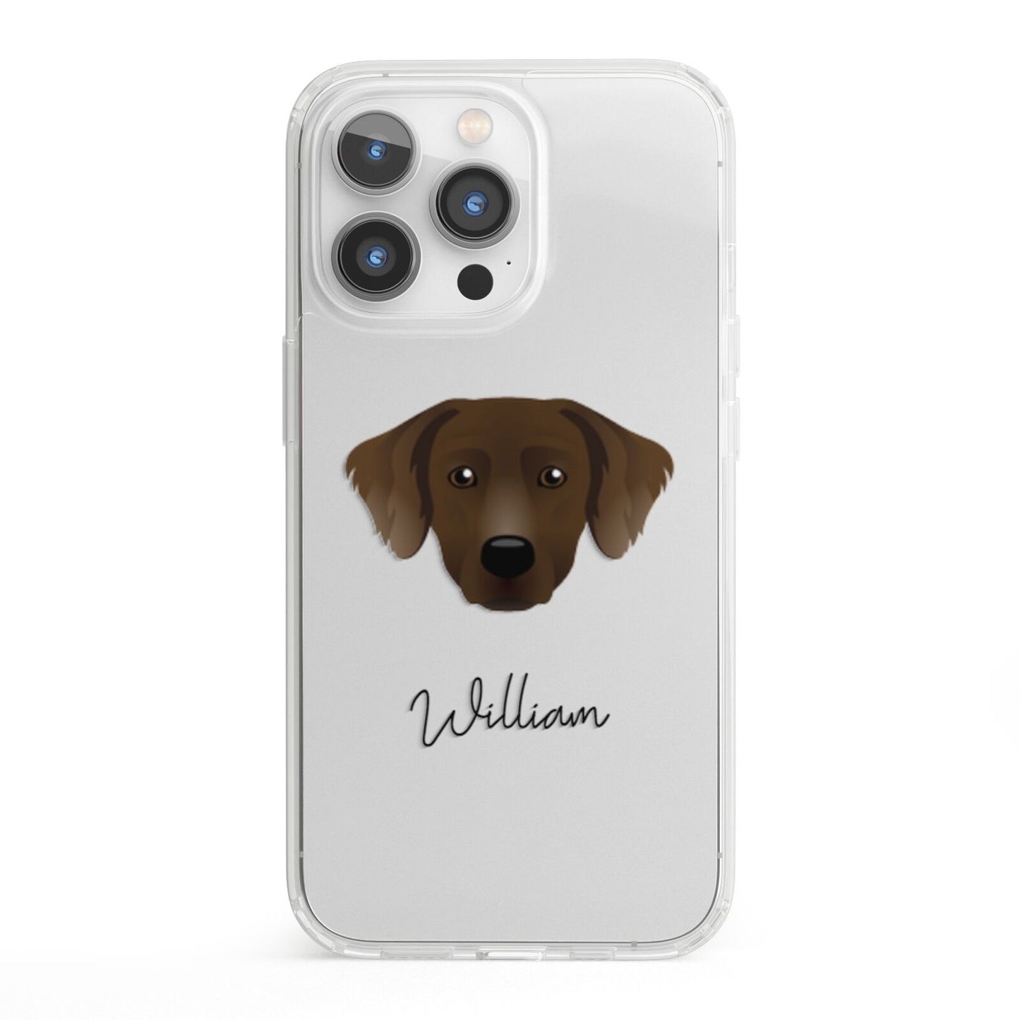 Staffador Personalised iPhone 13 Pro Clear Bumper Case
