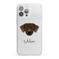 Staffador Personalised iPhone 13 Pro Max Clear Bumper Case