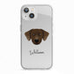 Staffador Personalised iPhone 13 TPU Impact Case with White Edges