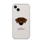 Staffador Personalised iPhone 14 Plus Clear Tough Case Starlight