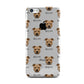 Staffordshire Bull Terrier Icon with Name Apple iPhone 5c Case