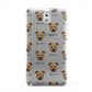 Staffordshire Bull Terrier Icon with Name Samsung Galaxy Note 3 Case