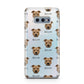 Staffordshire Bull Terrier Icon with Name Samsung Galaxy S10E Case