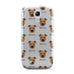 Staffordshire Bull Terrier Icon with Name Samsung Galaxy S4 Mini Case