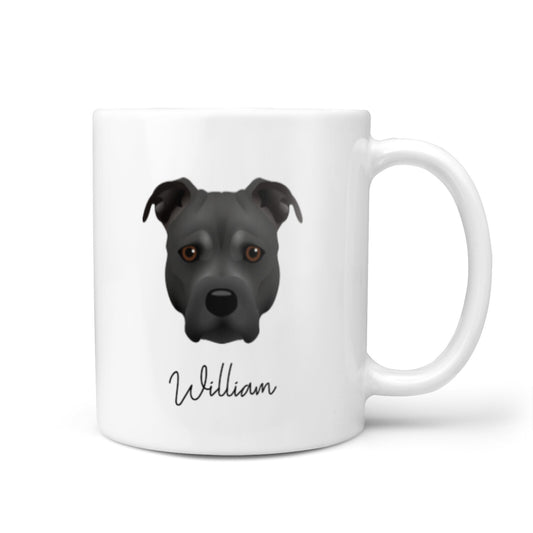 Staffordshire Bull Terrier Personalised 10oz Mug