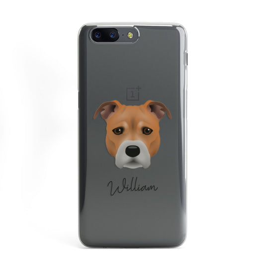Staffordshire Bull Terrier Personalised OnePlus Case