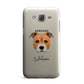 Staffordshire Bull Terrier Personalised Samsung Galaxy J7 Case