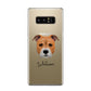 Staffordshire Bull Terrier Personalised Samsung Galaxy Note 8 Case
