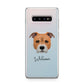Staffordshire Bull Terrier Personalised Samsung Galaxy S10 Plus Case