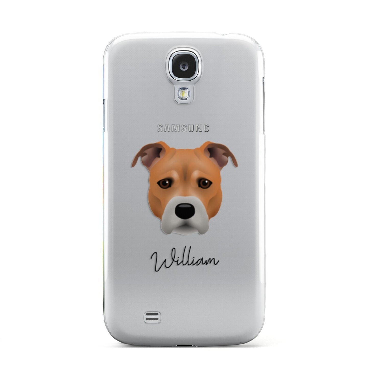 Staffordshire Bull Terrier Personalised Samsung Galaxy S4 Case