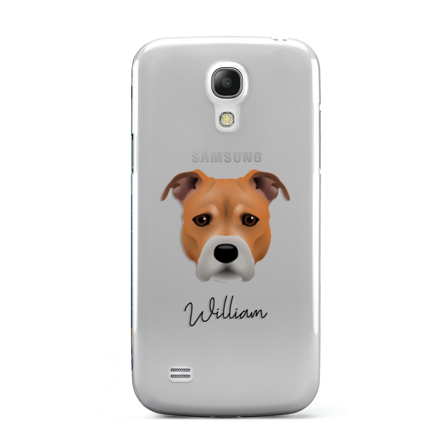Staffordshire Bull Terrier Personalised Samsung Galaxy S4 Mini Case
