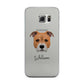 Staffordshire Bull Terrier Personalised Samsung Galaxy S6 Edge Case