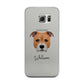 Staffordshire Bull Terrier Personalised Samsung Galaxy S6 Edge Case