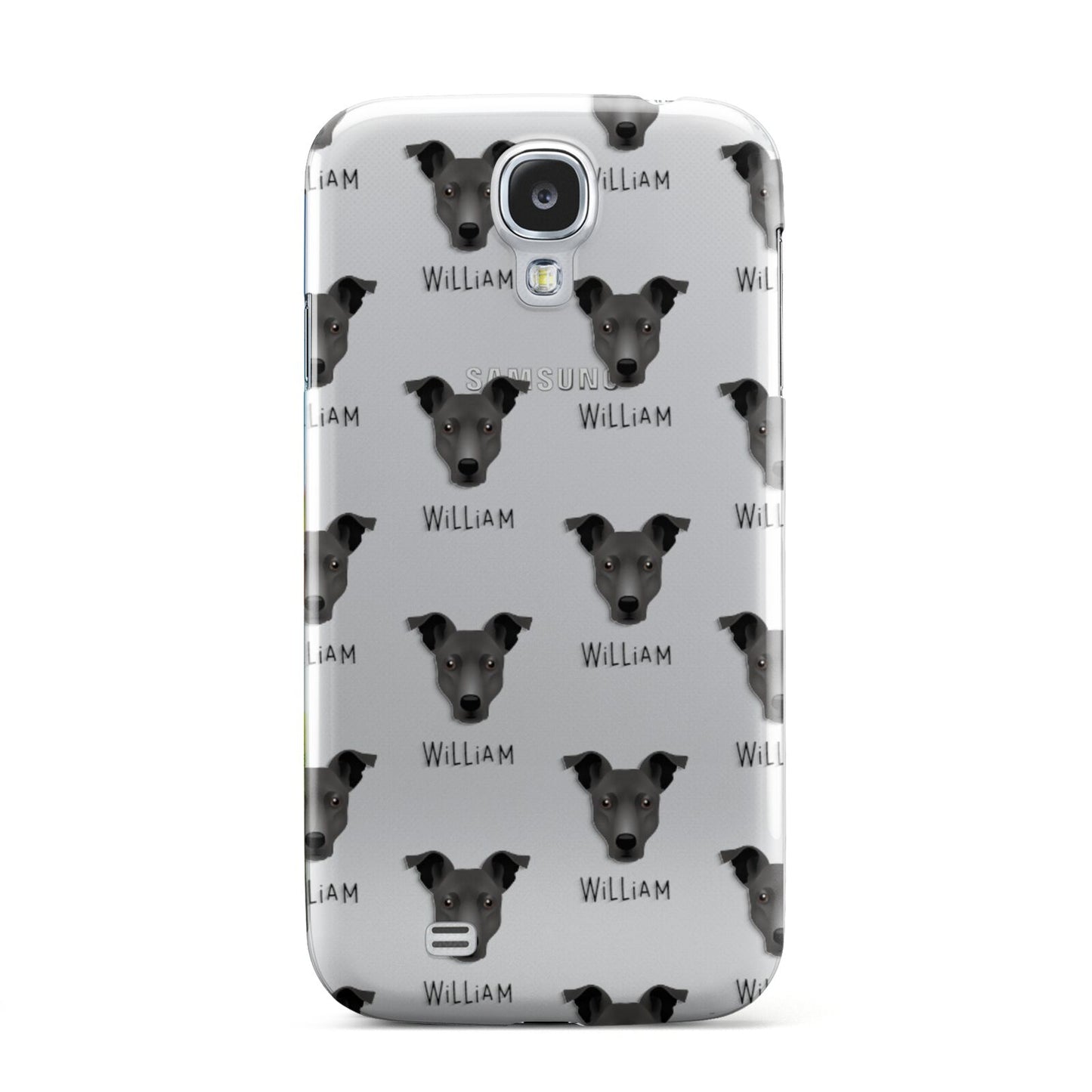 Staffy Jack Icon with Name Samsung Galaxy S4 Case