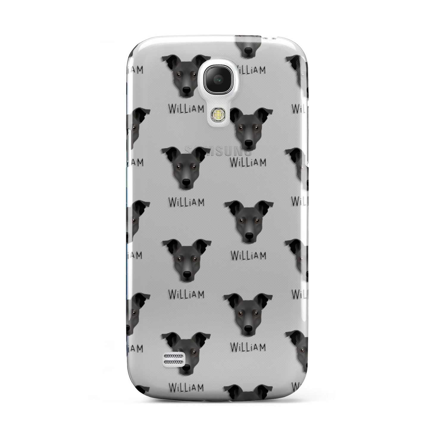 Staffy Jack Icon with Name Samsung Galaxy S4 Mini Case