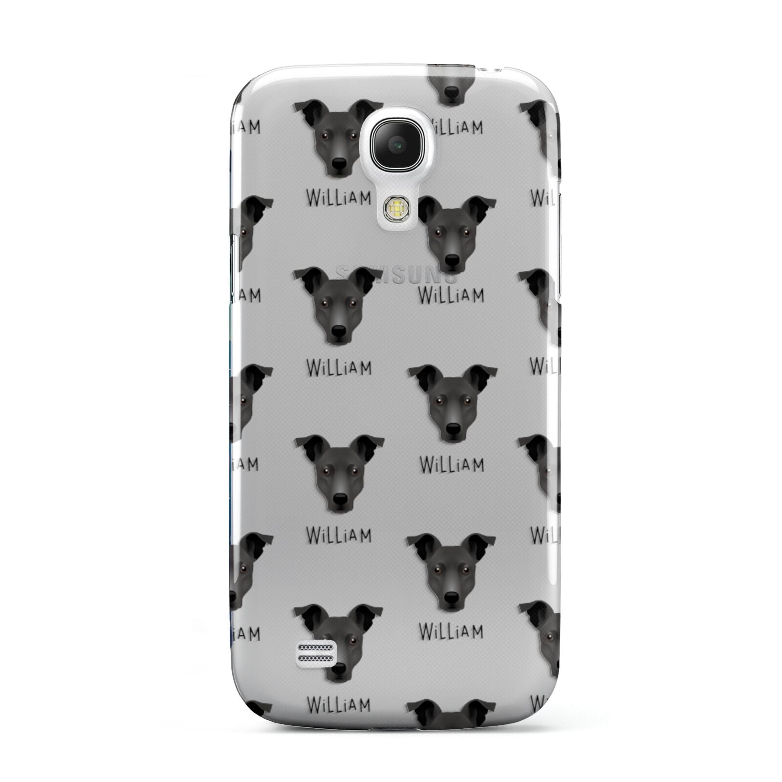 Staffy Jack Icon with Name Samsung Galaxy S4 Mini Case