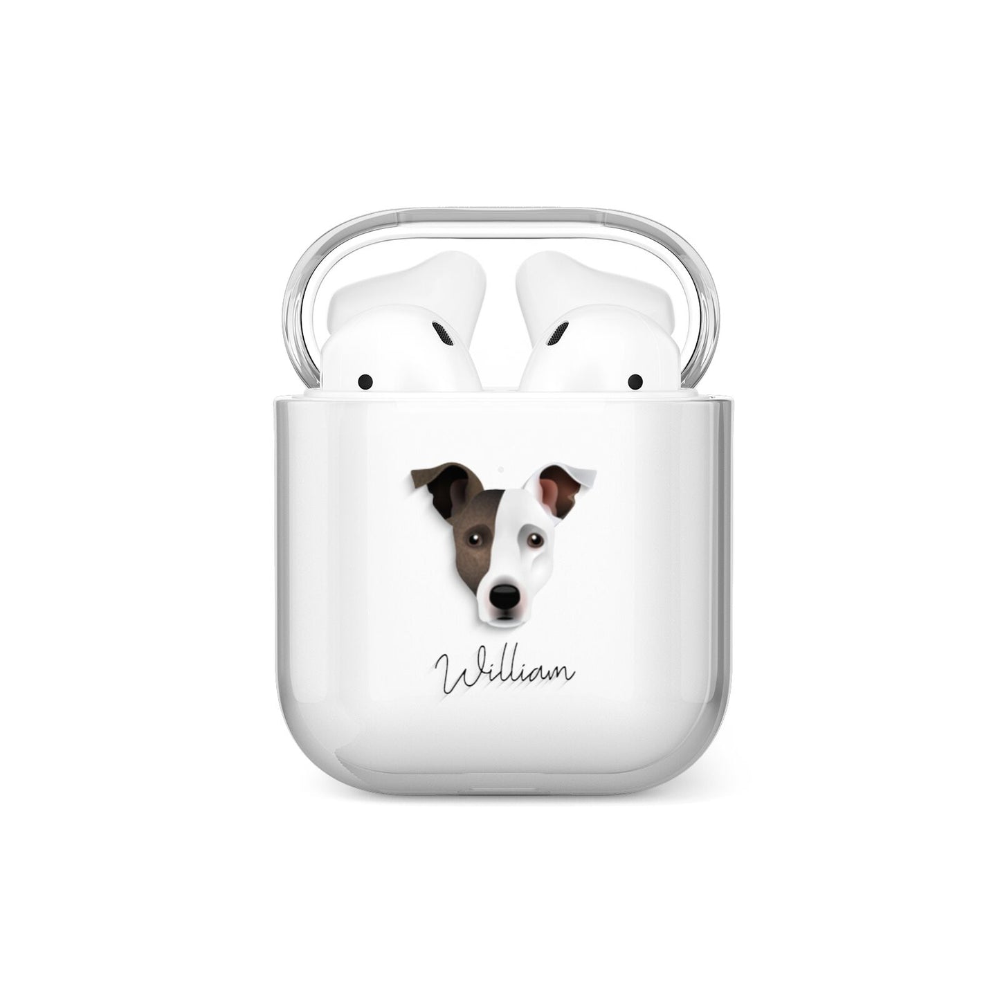 Staffy Jack Personalised AirPods Case