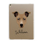 Staffy Jack Personalised Apple iPad Gold Case