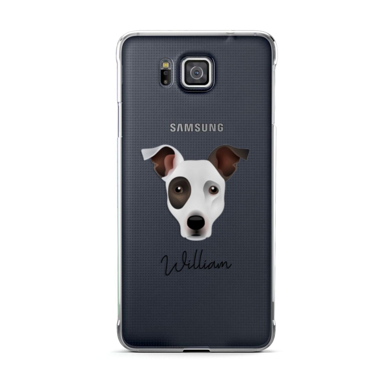 Staffy Jack Personalised Samsung Galaxy Alpha Case
