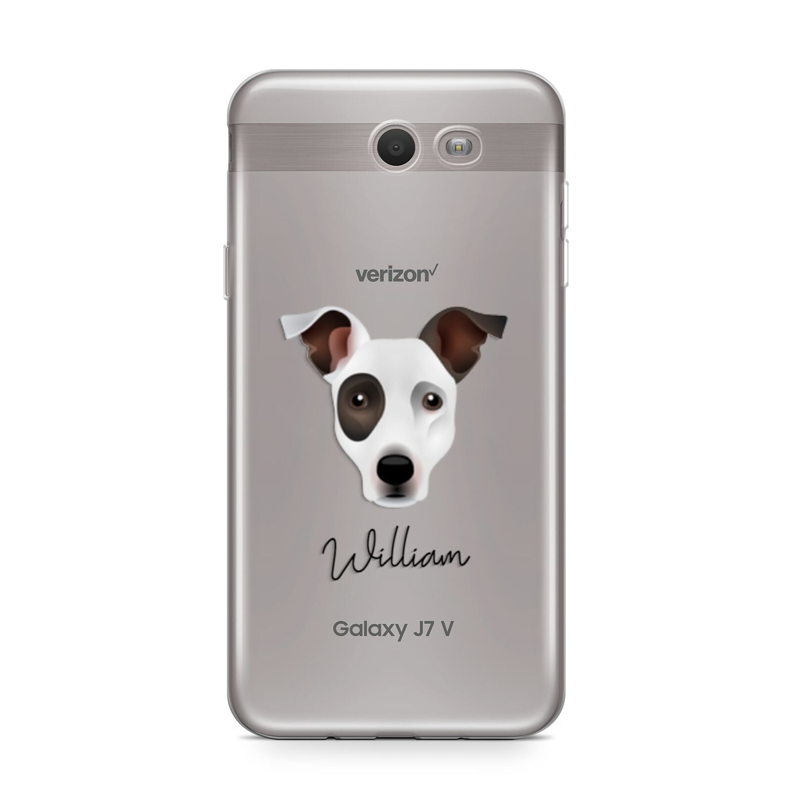 Staffy Jack Personalised Samsung Galaxy J7 2017 Case