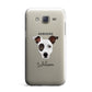 Staffy Jack Personalised Samsung Galaxy J7 Case