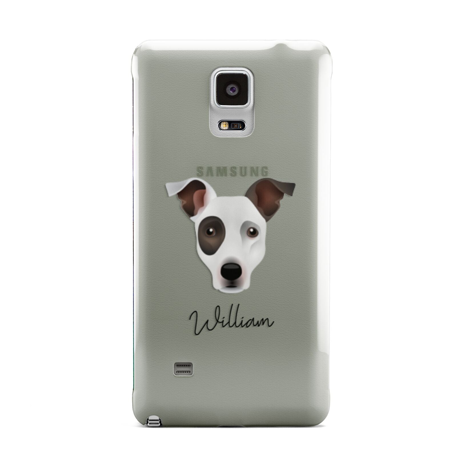 Staffy Jack Personalised Samsung Galaxy Note 4 Case