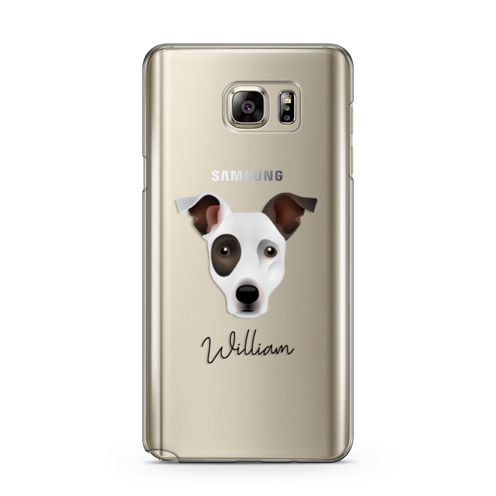 Staffy Jack Personalised Samsung Galaxy Note 5 Case