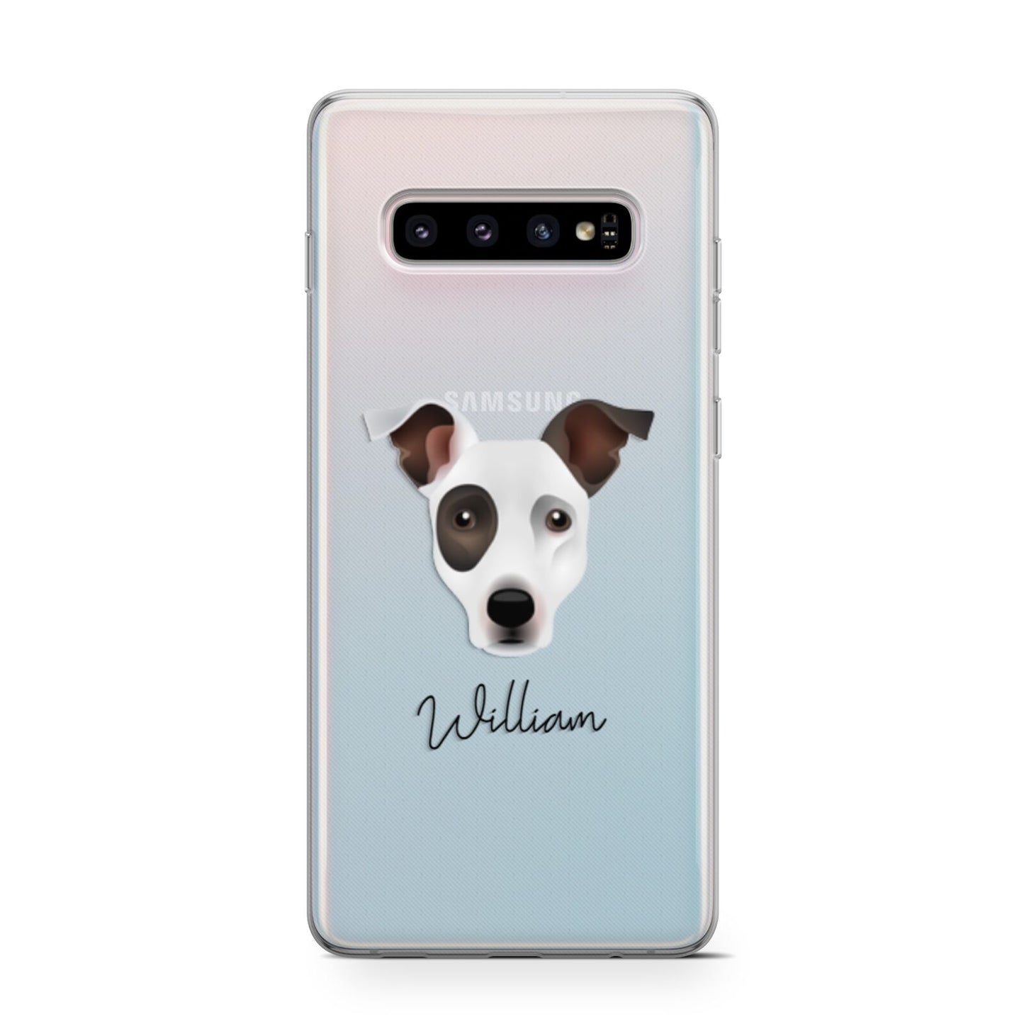 Staffy Jack Personalised Samsung Galaxy S10 Case