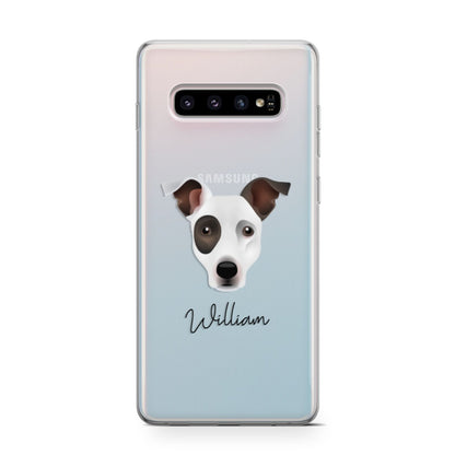 Staffy Jack Personalised Samsung Galaxy S10 Case