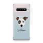 Staffy Jack Personalised Samsung Galaxy S10 Plus Case
