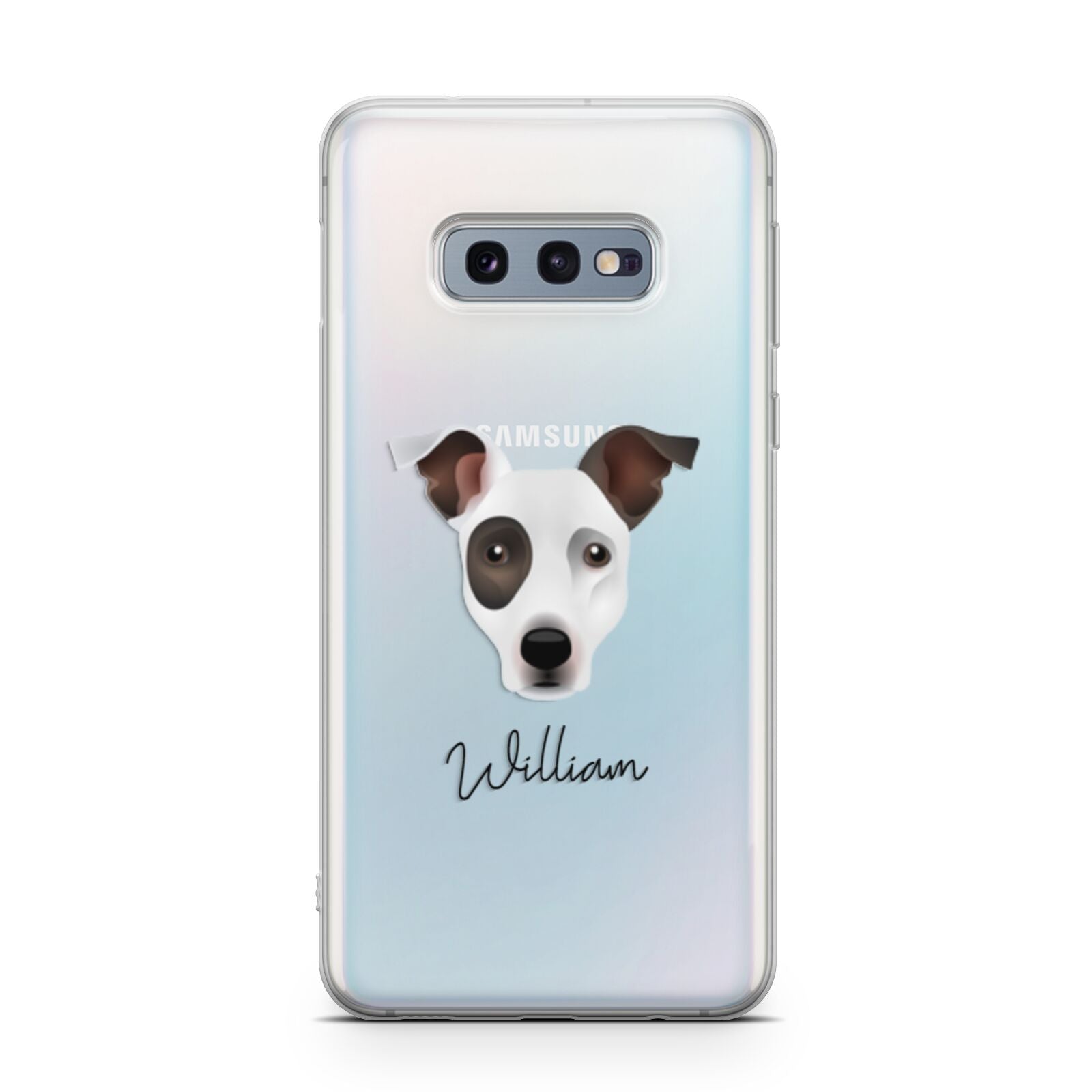 Staffy Jack Personalised Samsung Galaxy S10E Case