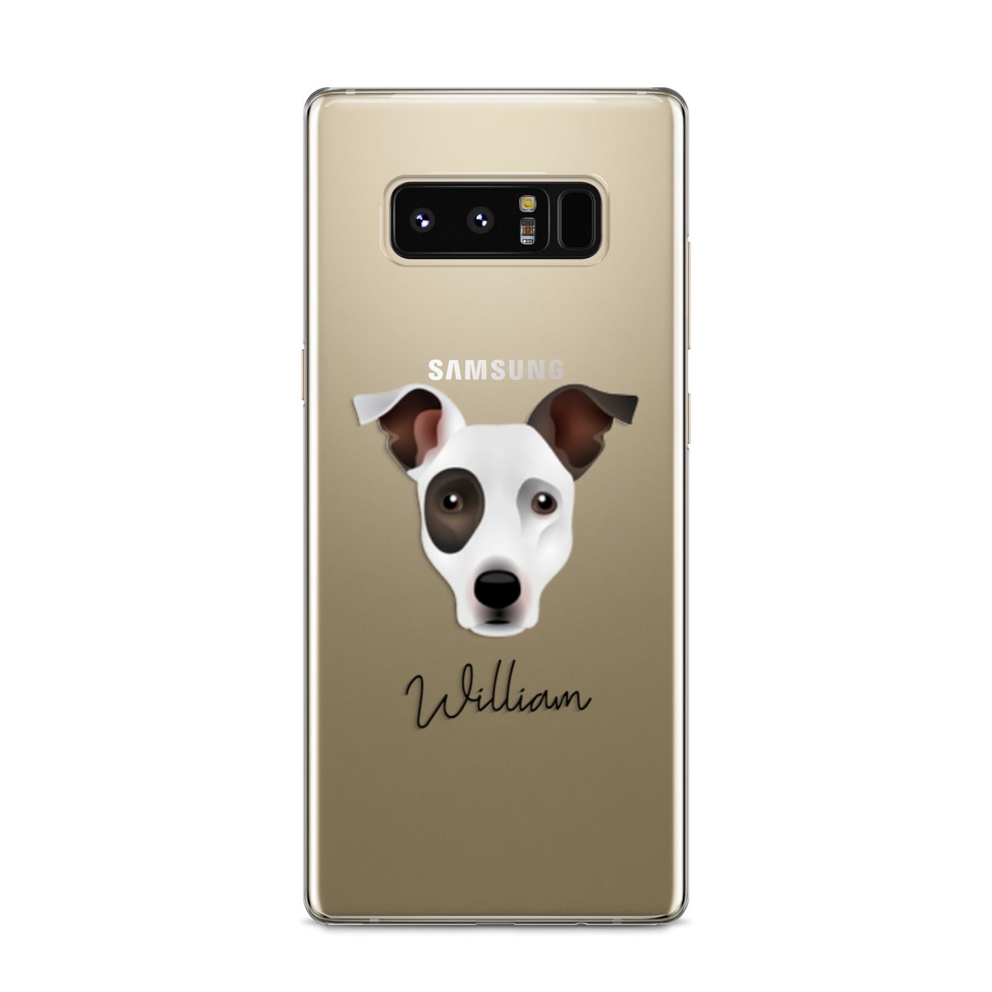 Staffy Jack Personalised Samsung Galaxy S8 Case