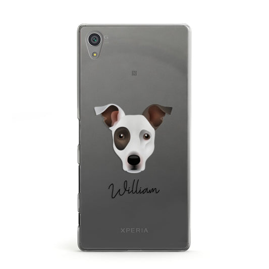 Staffy Jack Personalised Sony Xperia Case